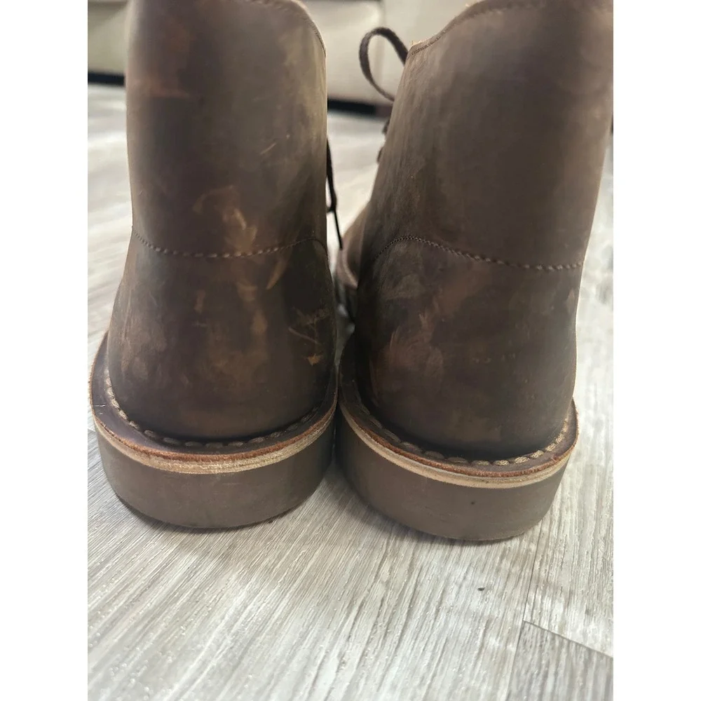 Clarks‎ Bushacre 2 Mens 10 W Brown Leather Chukka Desert Boots 26041354100